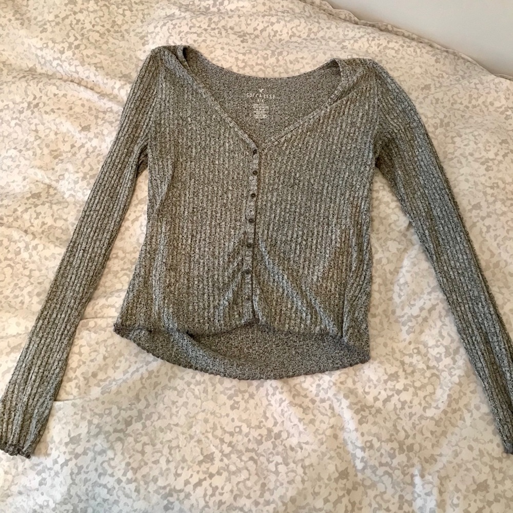 American Eagle Soft & Sexy Long Sleeve Shirt